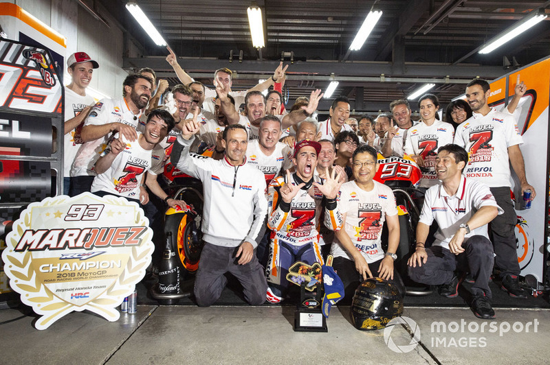 Comme en 2014 et 2016, Márquez de nouveau sacré au Japon