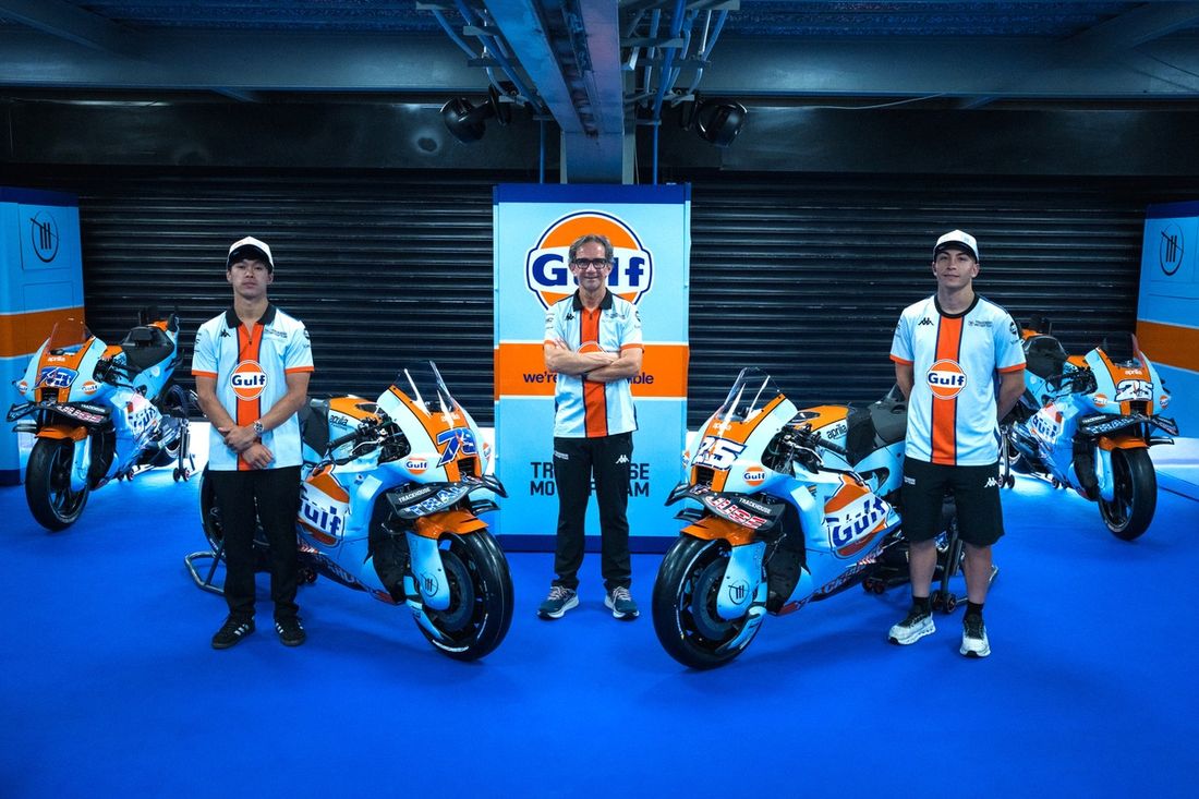 Ai Ogura, Davide Brivio, Director del equipo Trackhouse Racing, Raúl Fernández, Carrocería Trackhouse Racing