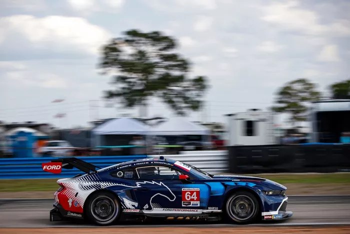 #64 Ford Multimatic Motorsports Ford Mustang GT3: Mike Rockenfeller, Sebastian Priaulx, Ben Barker
