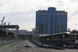 Fernando Alonso, McLaren MP4-31 and team-mate Jenson Button, McLaren MP4-31
