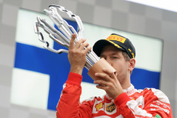 Sebastian Vettel, Ferrari celebra
