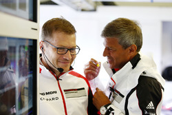 Andreas Seidl, Team Principal, Fritz Enzinger, Vice Presidente LMP1, Porsche Team