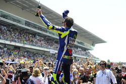 Il vincitore della gara Valentino Rossi, Yamaha Factory Racing