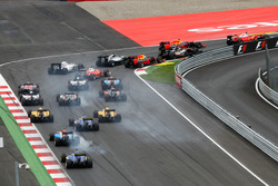 De start van de race