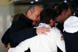 Ron Dennis, Presidente Ejecutivo de McLaren con Fernando Alonso, McLaren