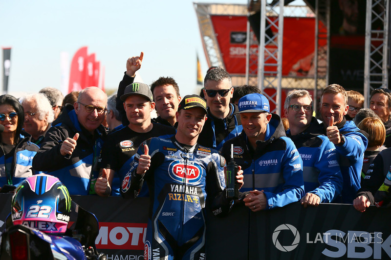 Le poleman Alex Lowes, Pata Yamaha