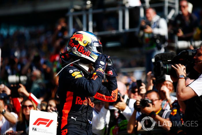Ganador de la carrera Daniel Ricciardo