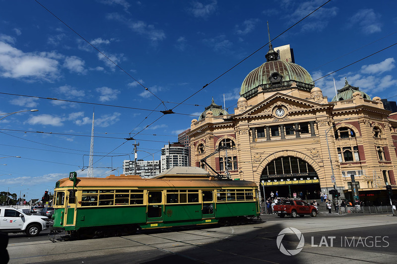 Una vista di Melbourne