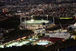 Atmosfer Melbourne şehir genel görünüm