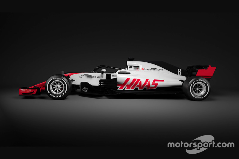 Livrea Haas F1 Team 2018