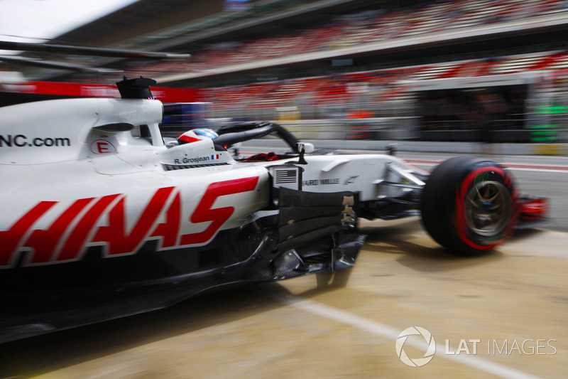 10. Romain Grosjean, Haas F1 Team VF-18