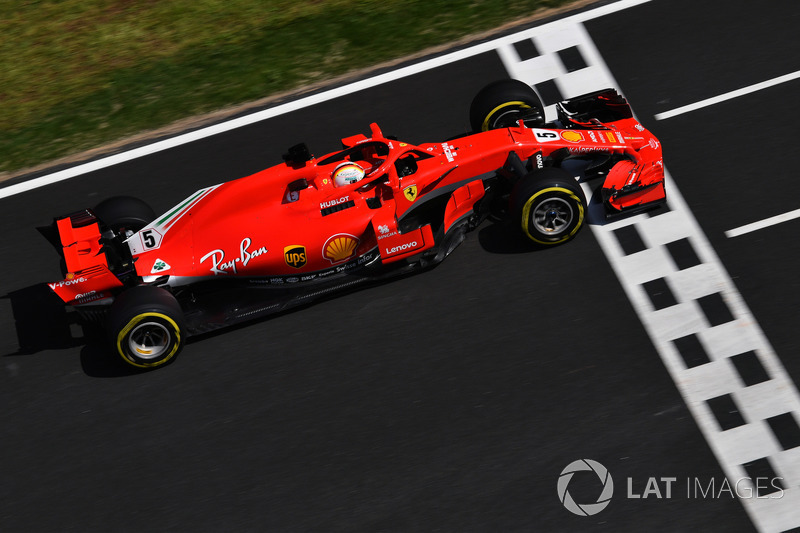 3. Sebastian Vettel, Ferrari SF71H