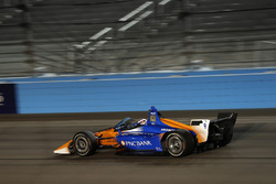 Scott Dixon, Chip Ganassi Racing Honda, yeni aeroscreen'i test ediyor
