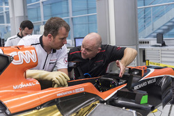 L'assemblage de la McLaren