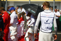 Sergey Sirotkin, Williams Racing, on the grid