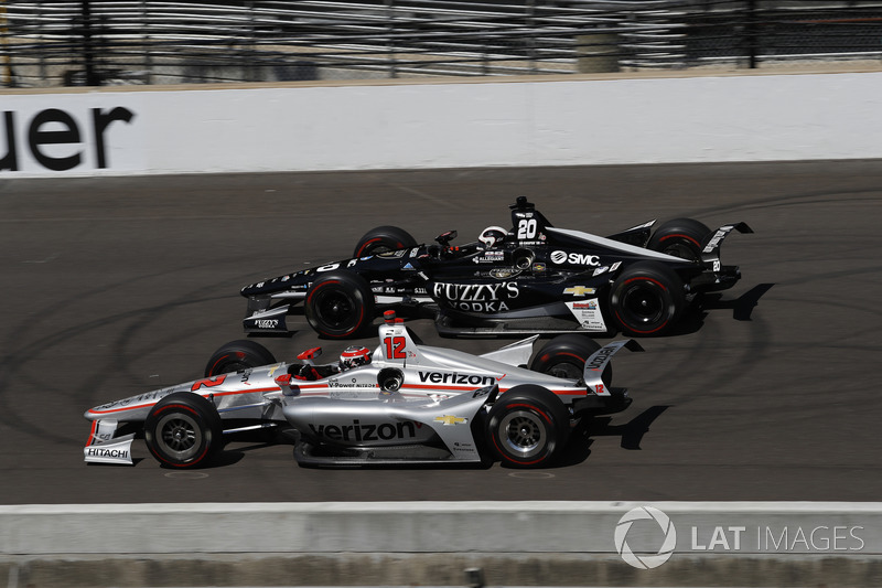 Will Power, Team Penske Chevrolet, Ed Carpenter, Ed Carpenter Racing Chevrolet