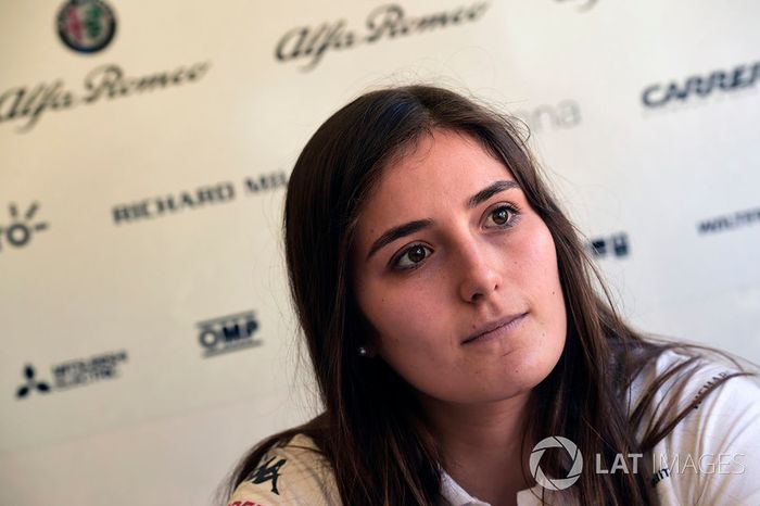 Tatiana Calderón, Alfa Romeo Sauber F1, piloto de pruebas