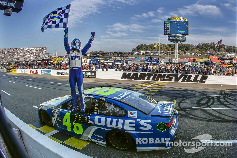 Sieger Jimmie Johnson, Hendrick Motorsports, Chevrolet