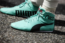 Schoenen van Nico Rosberg, Mercedes AMG F1