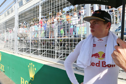 Max Verstappen, Red Bull Racing op de startopstelling