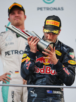 Победитель гонки Даниэль Риккардо, Red Bull Racing