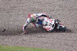 La caduta di Danilo Petrucci, Pramac Racing