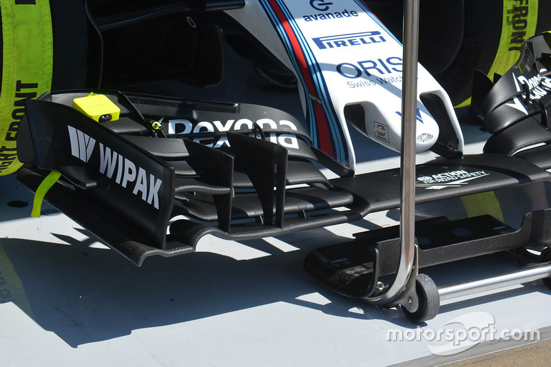 Williams FW38: Frontflügel, Valtteri Bottas