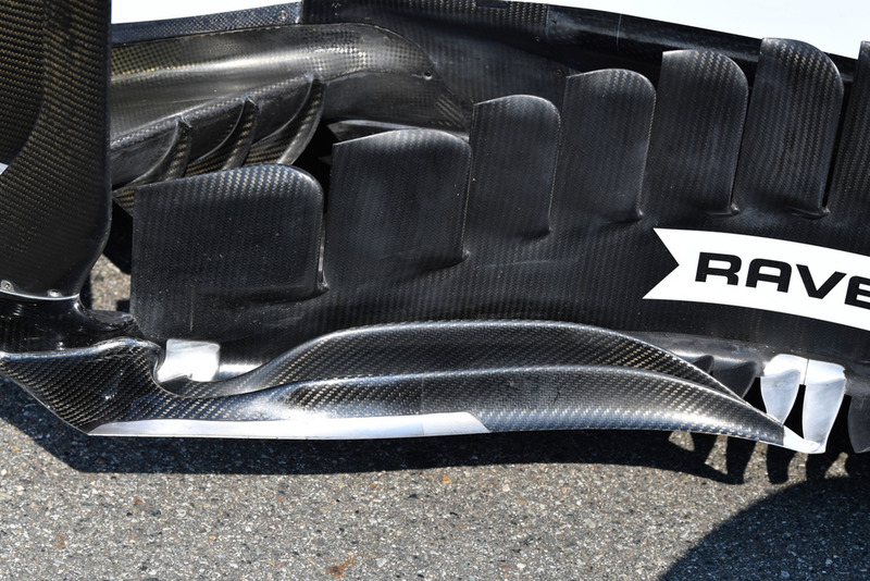 Racing Point Force India VJM11 bargeboard detail