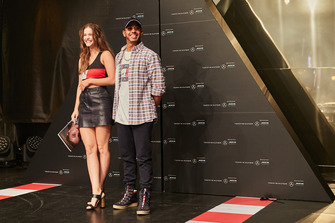 Lewis Hamilton és Palvin Barbara, Budapest