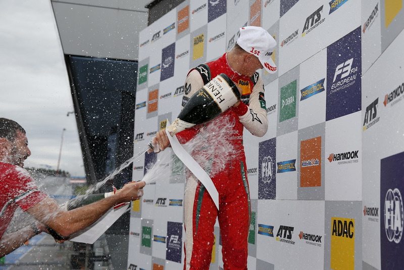 Podium: Mick Schumacher, PREMA Theodore Racing Dallara F317 - Mercedes-Benz