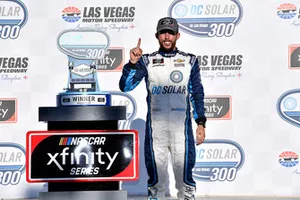 Ross Chastain, Chip Ganassi Racing, Chevrolet Camaro DC Solar wins