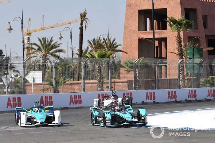 Mitch Evans, Jaguar Racing, Jaguar I-Type 4 Oliver Turvey, NIO 333, NIO FE-005 andNeel Jani, Porsche, Porsche 99x Electric