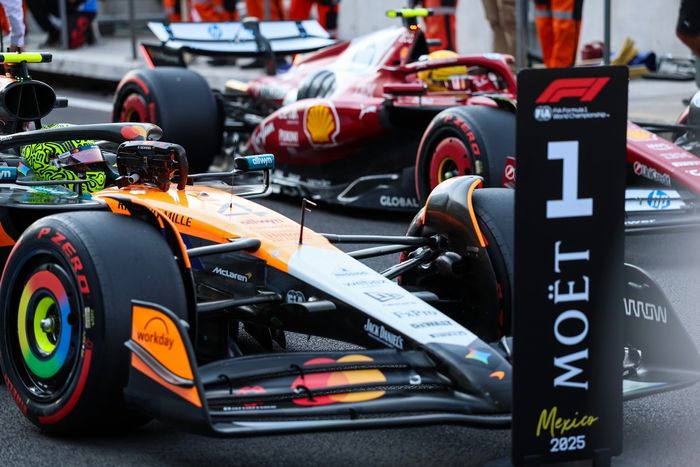 Lewis Hamilton, Ferrari, Lando Norris, McLaren