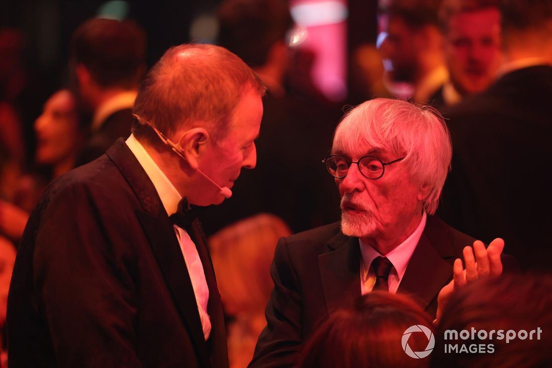 Martin Brundle, Bernie Ecclestone