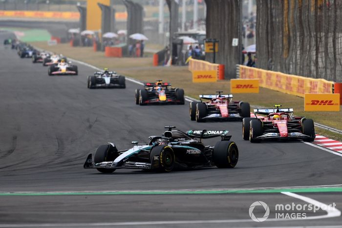Charles Leclerc, Ferrari, Lewis Hamilton, Mercedes