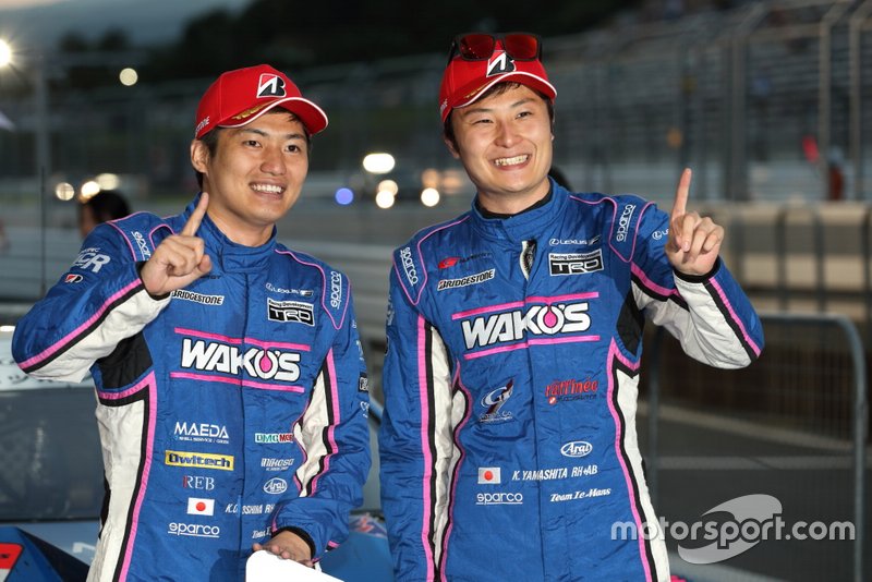 大嶋和也、山下健太（#6 WAKO'S 4CR LC500）