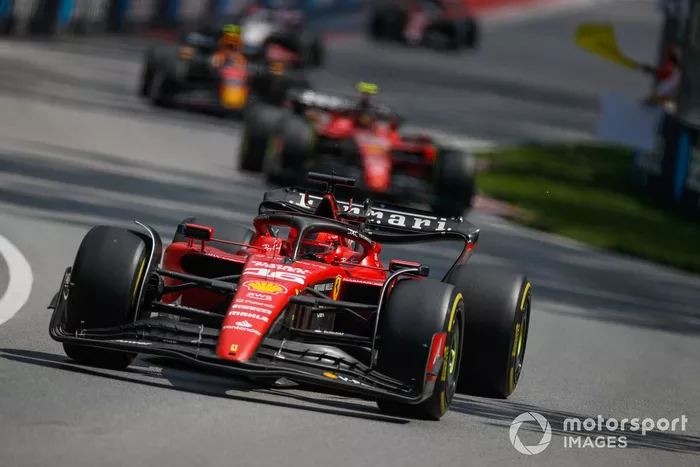 Charles Leclerc, Ferrari SF-23, Carlos Sainz, Ferrari SF-23