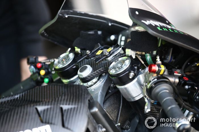 La moto Ducati de MotoGP