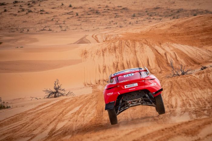 #211 Bahrain Raid Xtreme Prodrive: Sebastien Loeb, Fabian Lurquin