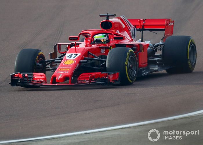 Mick Schumacher, Ferrari SF71H