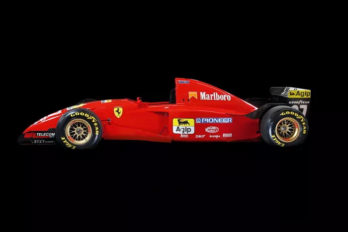 El Ferrari 412 T2 de la F1 1995