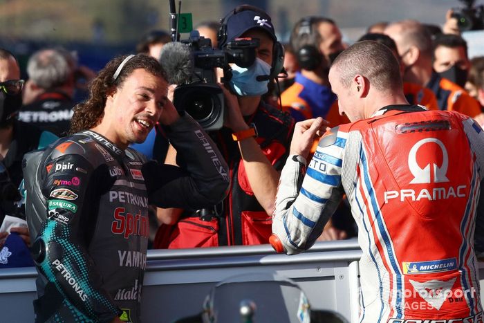 Franco Morbidelli, Petronas Yamaha SRT, Jack Miller, Pramac Racing