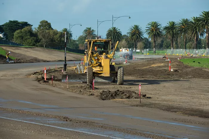 Cambios en las curvas 9 y 10 del circuito Albert Park