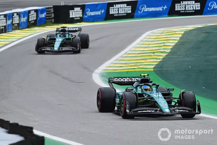Fernando Alonso, Aston Martin AMR23, Lance Stroll, Aston Martin AMR23