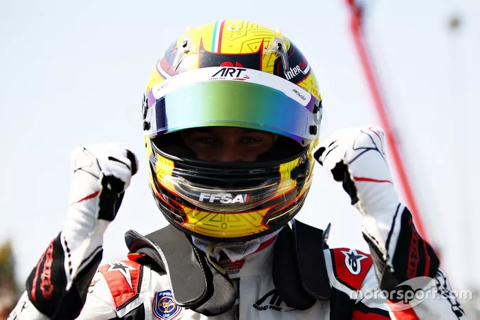 Pole sitter Theo Pourchaire, ART Grand Prix