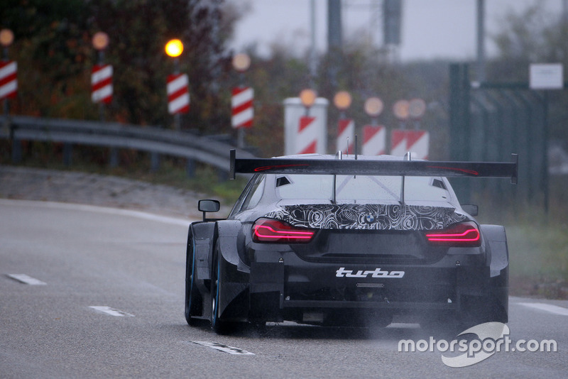 Bruno Spengler tests the BMW M4 DTM two-litre turbo engine