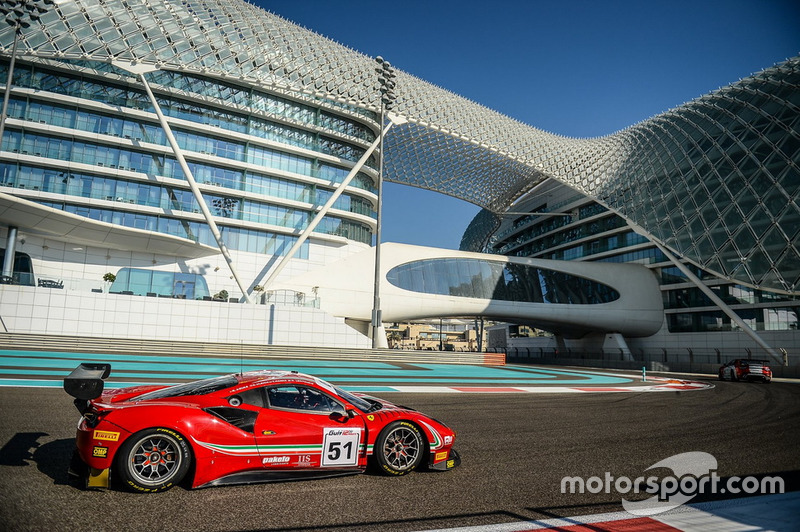 #51 Spirit of Race Ferrari F488 GT3: Christoph Ulrich, Tani Hanna, Kriton Lentoudis, Rui Aguas