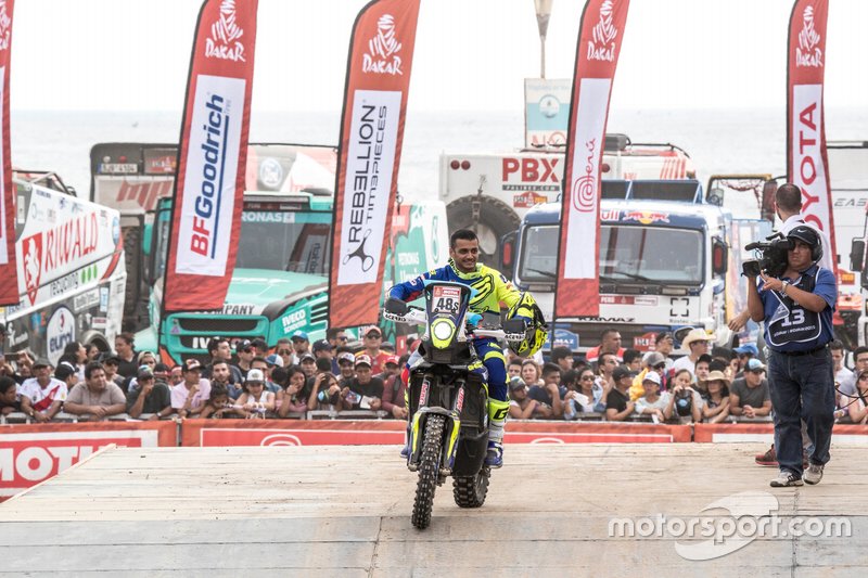 #48 Sherco TVS: Aravind KP