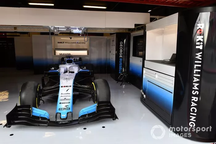 Williams en el garaje