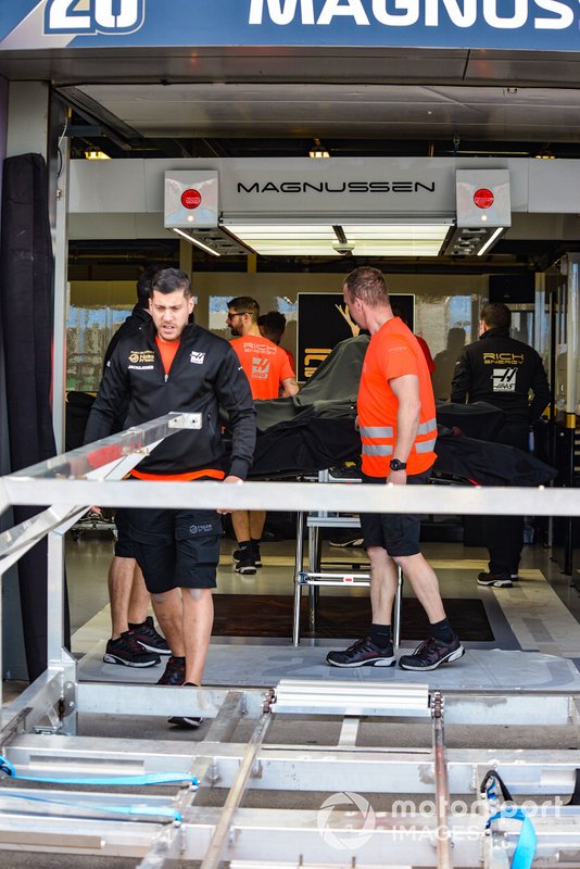 Preparativi per il Gran Premio a Melbourne